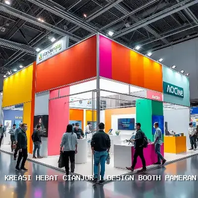 Design Booth Pameran Cianjur untuk Branding yang Menarik
