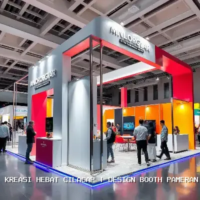 design booth pameran Cilacap
