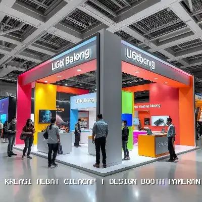 Design Booth Pameran Cilacap – Kreasi Hebat