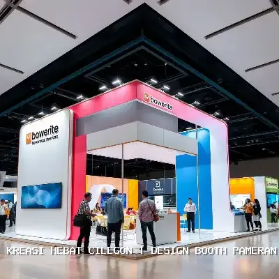 design booth pameran Cilegon