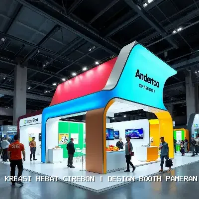 design booth pameran Cirebon