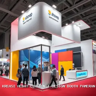 Design Booth Pameran Cirebon – Desain Custom & Finishing Rapi