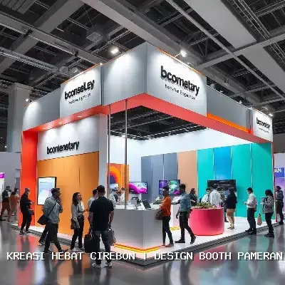 Design Booth Pameran Cirebon – Desain Custom & Finishing Rapi