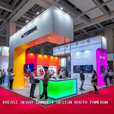 design booth pameran Garut