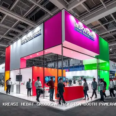 Desain Booth Pameran Grobogan yang Menarik dan Fungsional