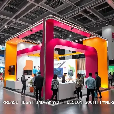 design booth pameran Indramayu