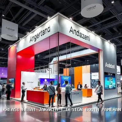 Design Booth Pameran Jakarta