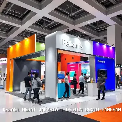 Design Booth Pameran Jakarta