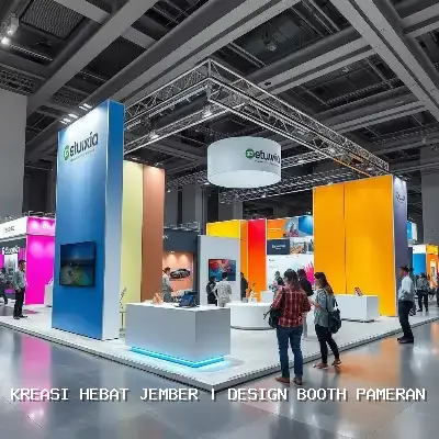 Desain Booth Pameran Jember – Kreasi Hebat Jember