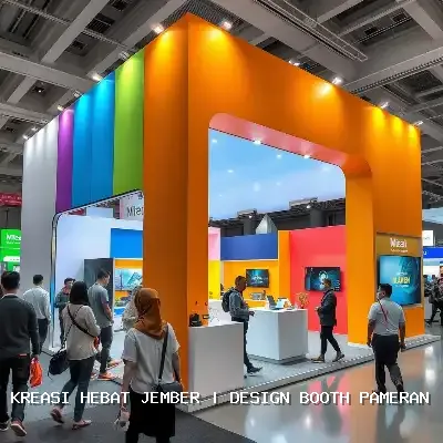 Desain Booth Pameran Jember – Kreasi Hebat Jember
