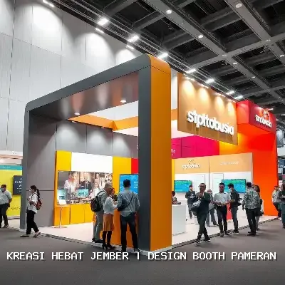 Desain Booth Pameran Jember – Kreasi Hebat Jember