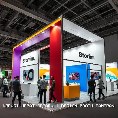 Design Booth Pameran Jepara
