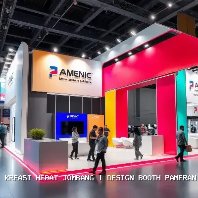 Design Booth Pameran Jombang yang Eksklusif dan Berkualitas