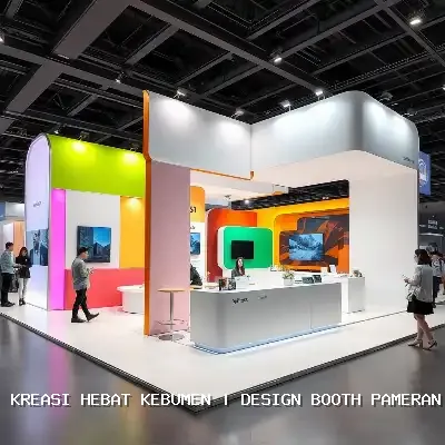 design booth pameran Kebumen