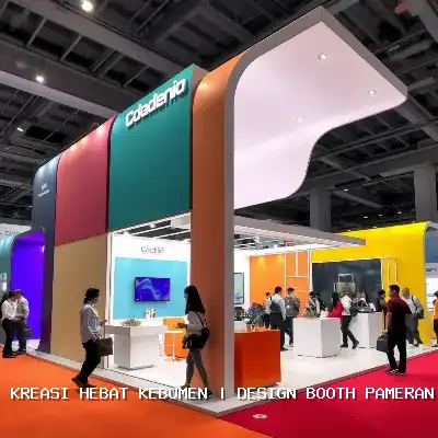 Design Booth Pameran Kebumen