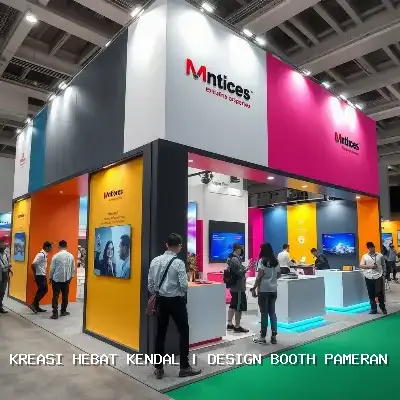 design booth pameran Kendal