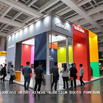 Design Booth Pameran Kendal