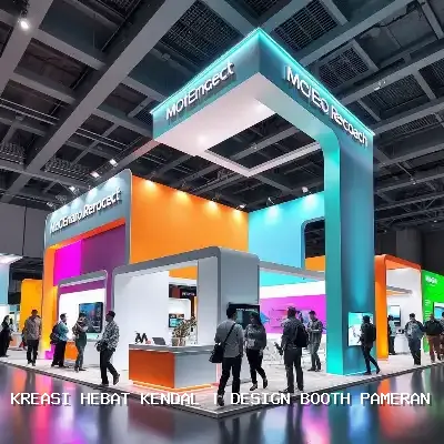 Design Booth Pameran Kendal