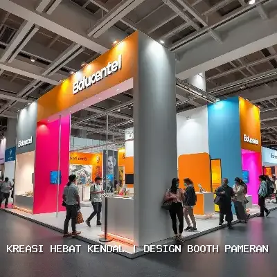 Design Booth Pameran Kendal