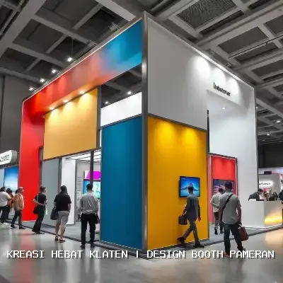 Design Booth Pameran Klaten – Kreasi Hebat