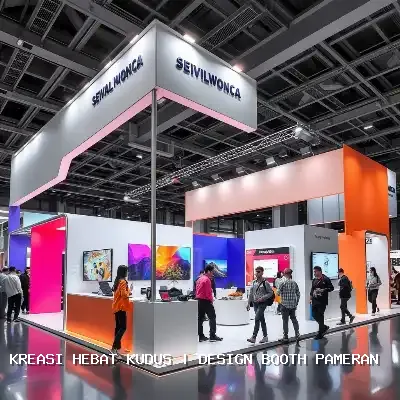 Desain Booth Pameran Kudus yang Memukau