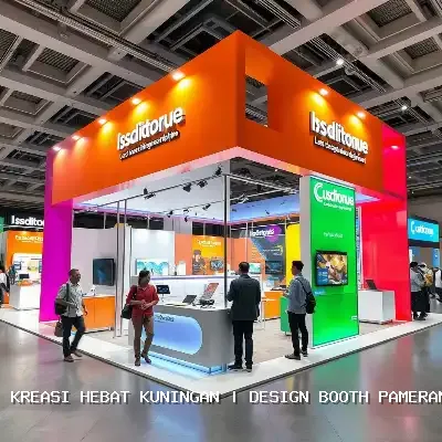 design booth pameran Kuningan