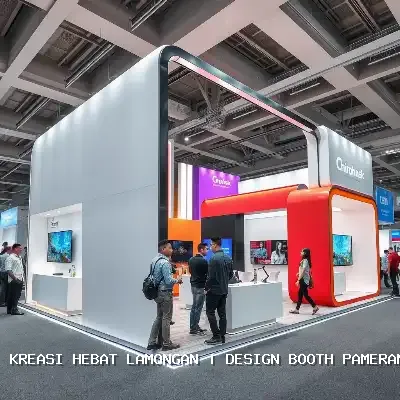 Design Booth Pameran Lamongan yang Kreatif dan Efisien