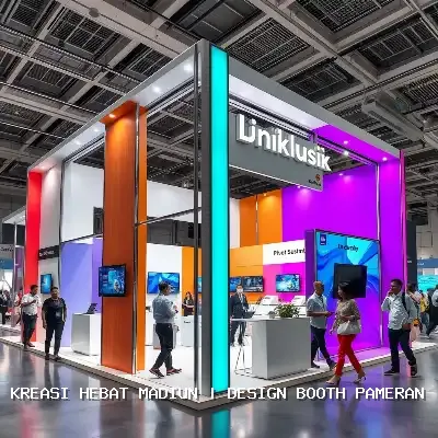 design booth pameran Madiun