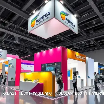 design booth pameran Magelang