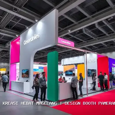 Design Booth Pameran Magelang