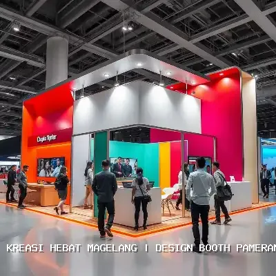 Design Booth Pameran Magelang