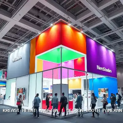 design booth pameran Magetan
