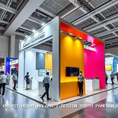 Design Booth Pameran Malang – Kreasi Hebat Malang