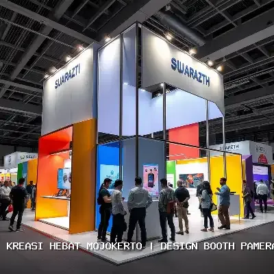 design booth pameran Mojokerto