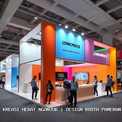 Desain Booth Pameran Nganjuk yang Mengesankan