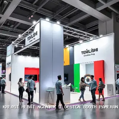 Desain Booth Pameran Nganjuk yang Mengesankan