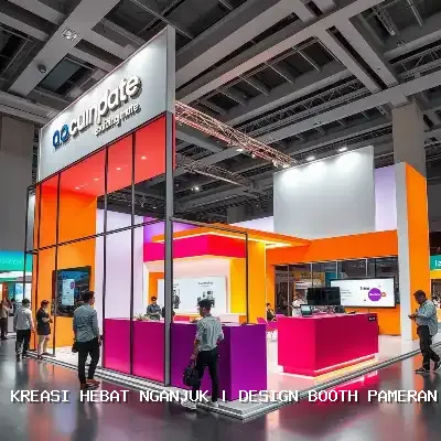 Desain Booth Pameran Nganjuk yang Mengesankan