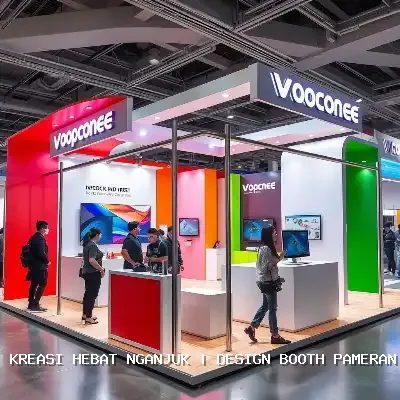 Desain Booth Pameran Nganjuk yang Mengesankan
