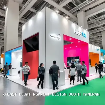 design booth pameran Ngawi