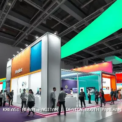 Design Booth Pameran Pacitan yang Menarik dan Fungsional