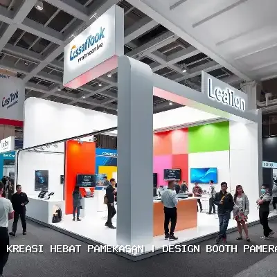 design booth pameran Pamekasan