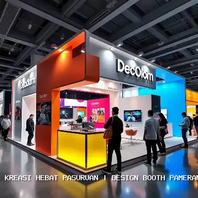 design booth pameran Pasuruan