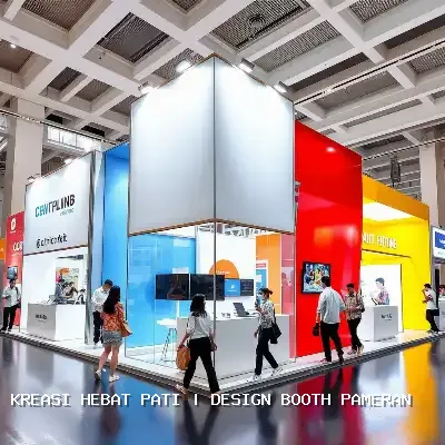 design booth pameran Pati