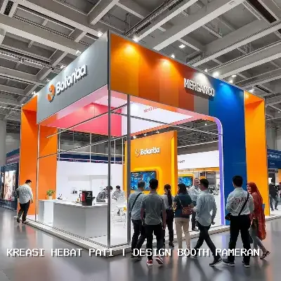 Design Booth Pameran Pati