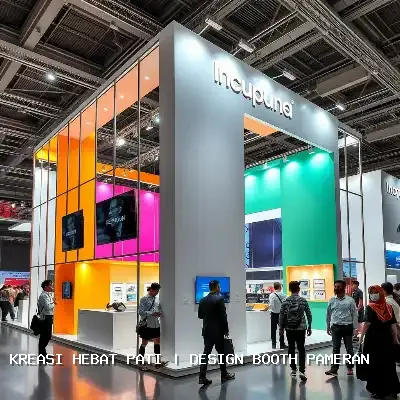 Design Booth Pameran Pati