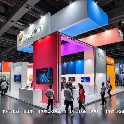 Design Booth Pameran Ponorogo – Kreasi Hebat