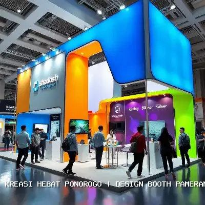 Design Booth Pameran Ponorogo – Kreasi Hebat