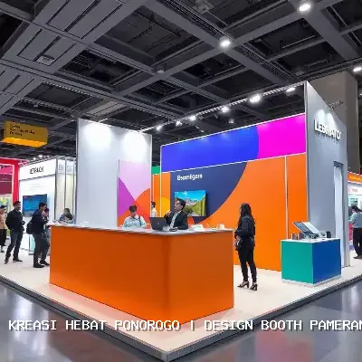 Design Booth Pameran Ponorogo – Kreasi Hebat