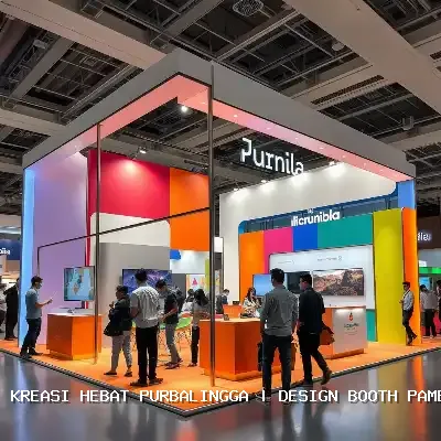 Design Booth Pameran Purbalingga