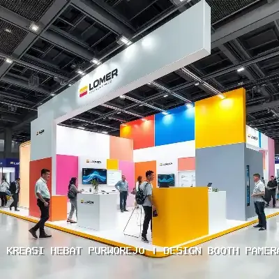 Design Booth Pameran Purworejo